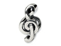 Reflections Sterling Silver Treble Clef Bead / Charm