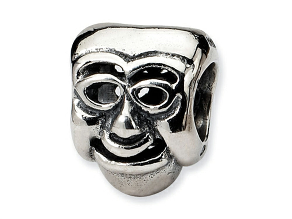 Reflections Sterling Silver Comedy Mask Bead / Charm