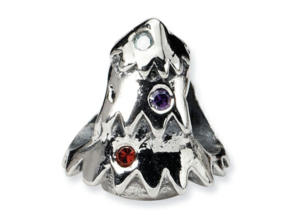 Reflections Sterling Silver Christmas Tree Bead / Charm