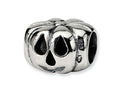 Reflections Sterling Silver Jack o Lantern Bead / Charm
