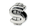 Reflections Sterling Silver Dollar Sign Bead / Charm