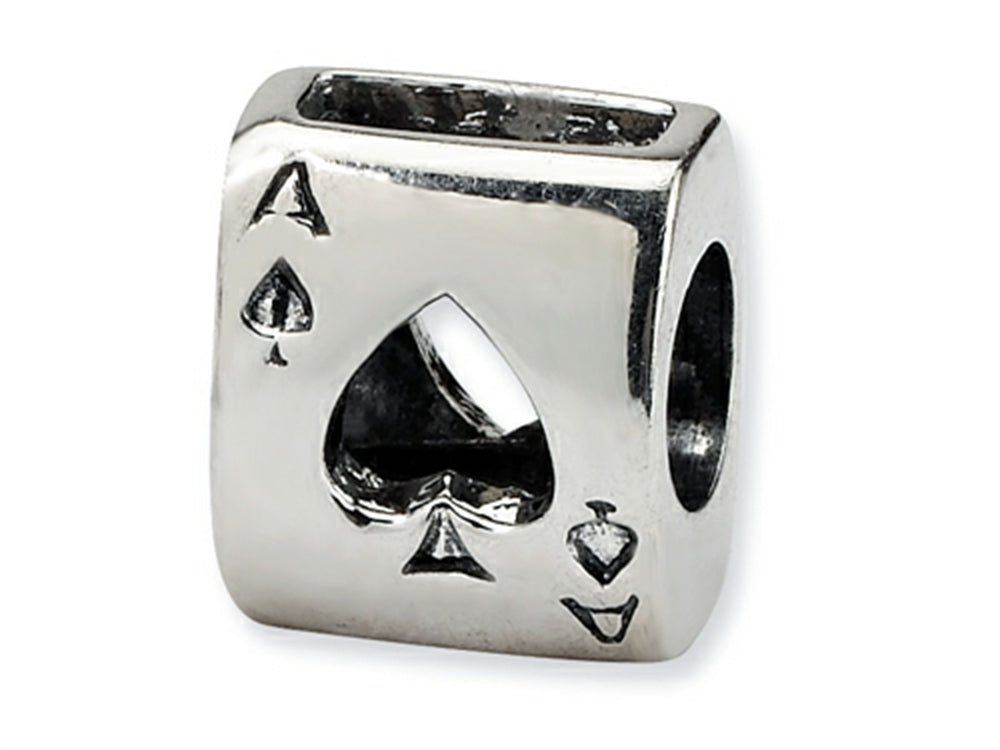 Reflections Sterling Silver Ace Card Bead / Charm