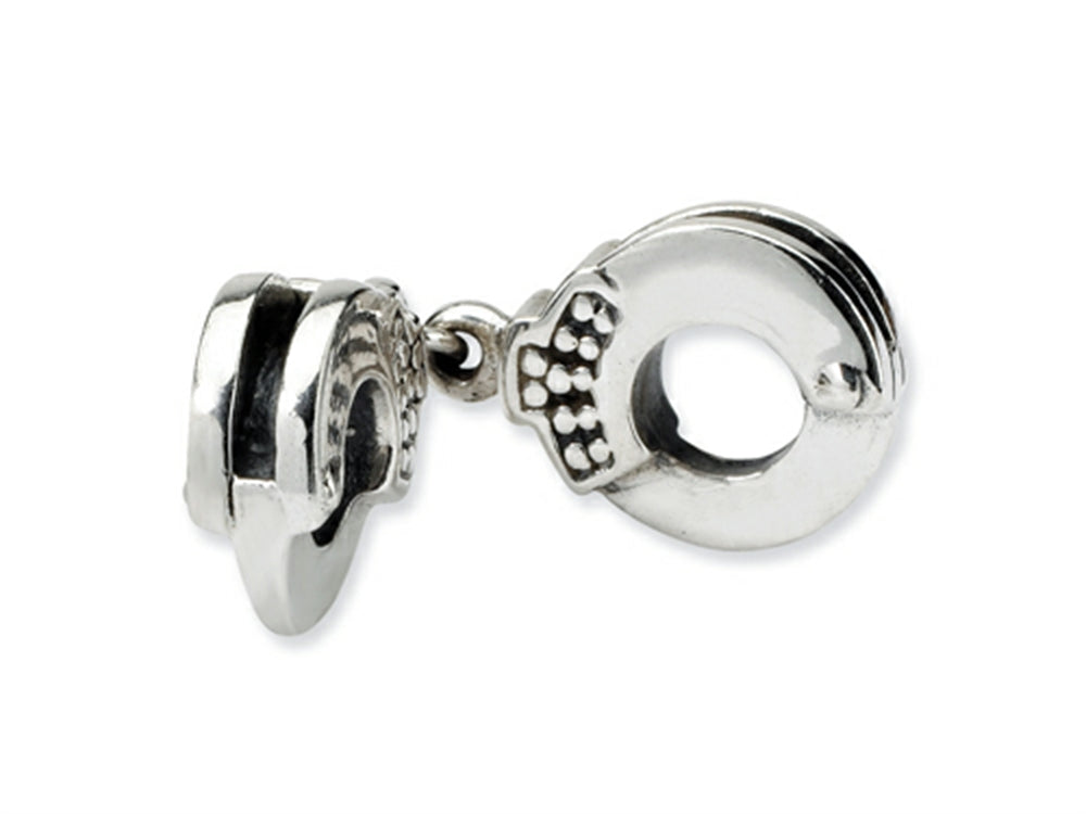 Reflections Sterling Silver Handcuffs Bead / Charm