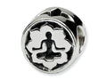 Reflections Sterling Silver Yoga Lotus Bead / Charm