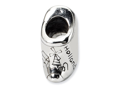 Reflections Sterling Silver Holland Shoe Bead / Charm