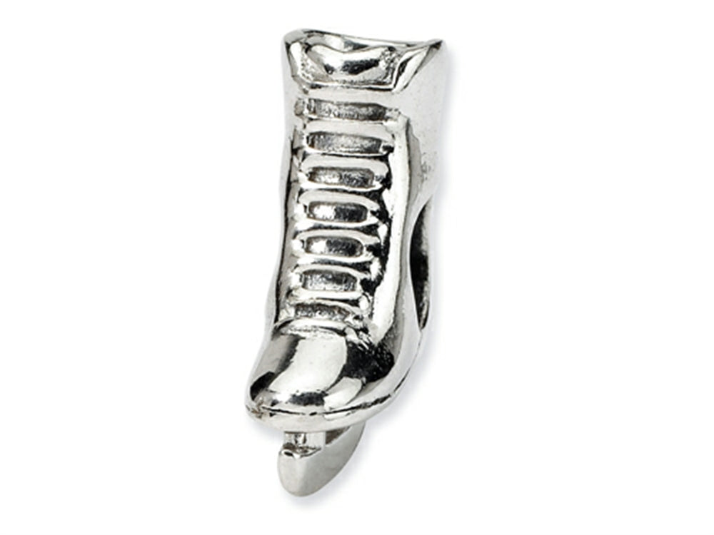 Reflections Sterling Silver Ice Skate Bead / Charm