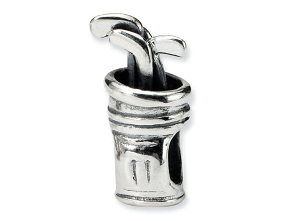 Reflections Sterling Silver Golf Bag Bead / Charm