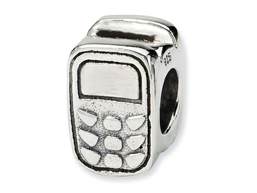 Reflections Sterling Silver Cell Phone Bead / Charm