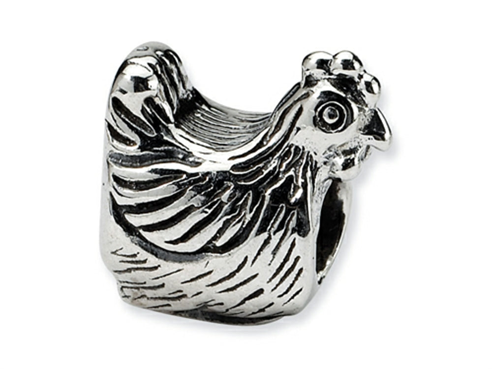 Reflections Sterling Silver Chicken Bead / Charm
