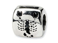 Reflections Sterling Silver Scorpio Zodiac Antiqued Bead / Charm