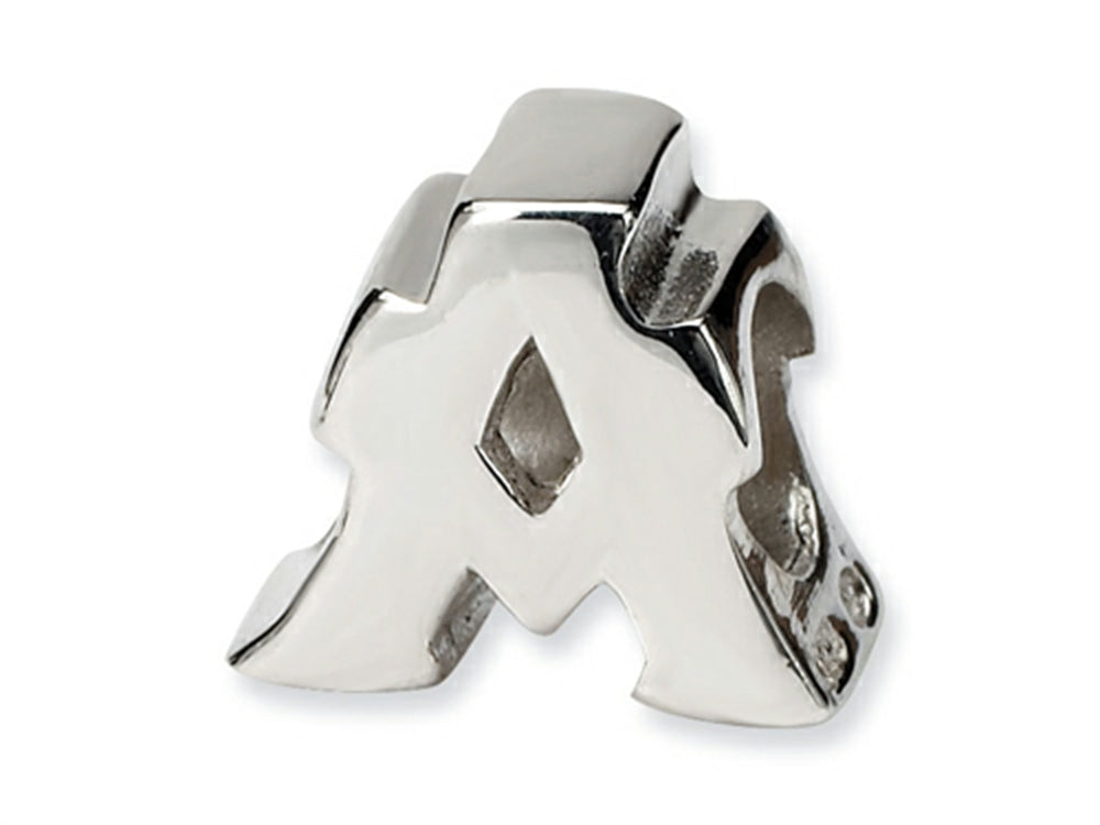 Reflections Sterling Silver Letter A Bead / Charm