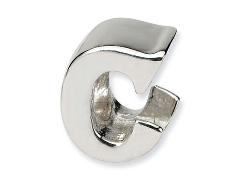 Reflections Sterling Silver Letter C Bead / Charm