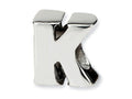 Reflections Sterling Silver Letter K Bead / Charm