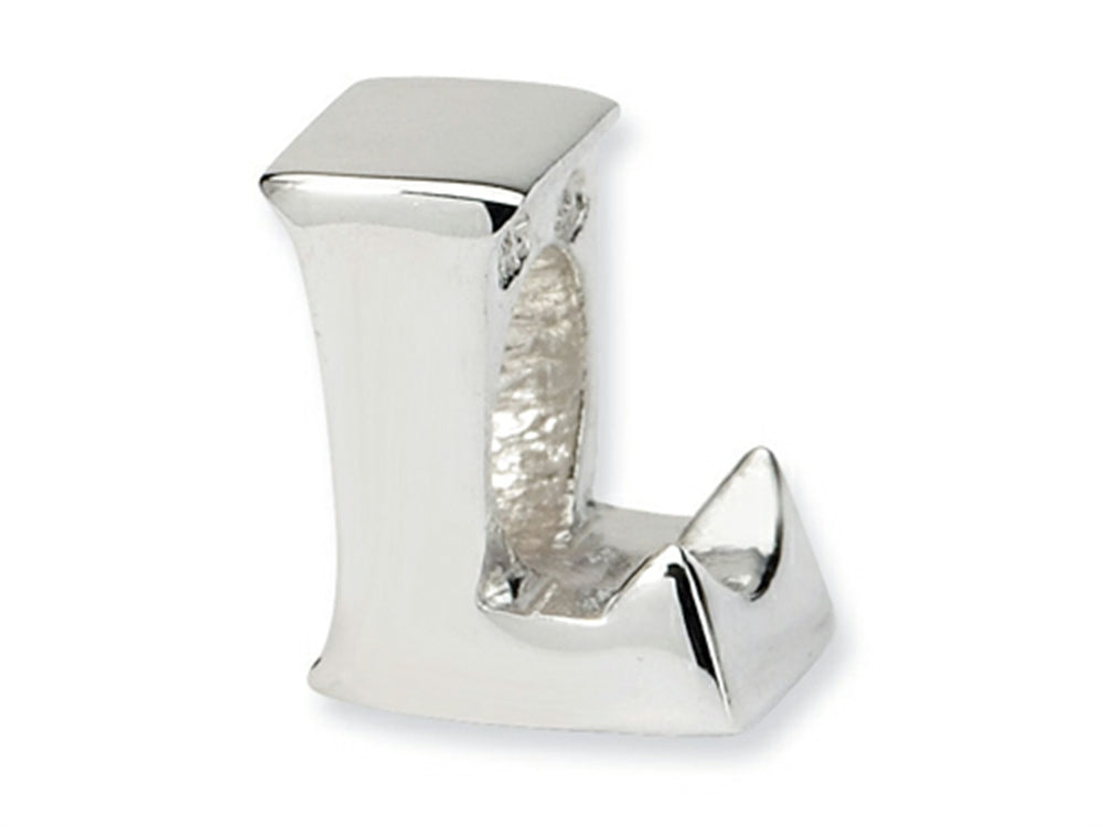 Reflections Sterling Silver Letter L Bead / Charm