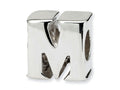 Reflections Sterling Silver Letter M Bead / Charm