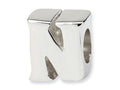 Reflections Sterling Silver Letter N Bead / Charm