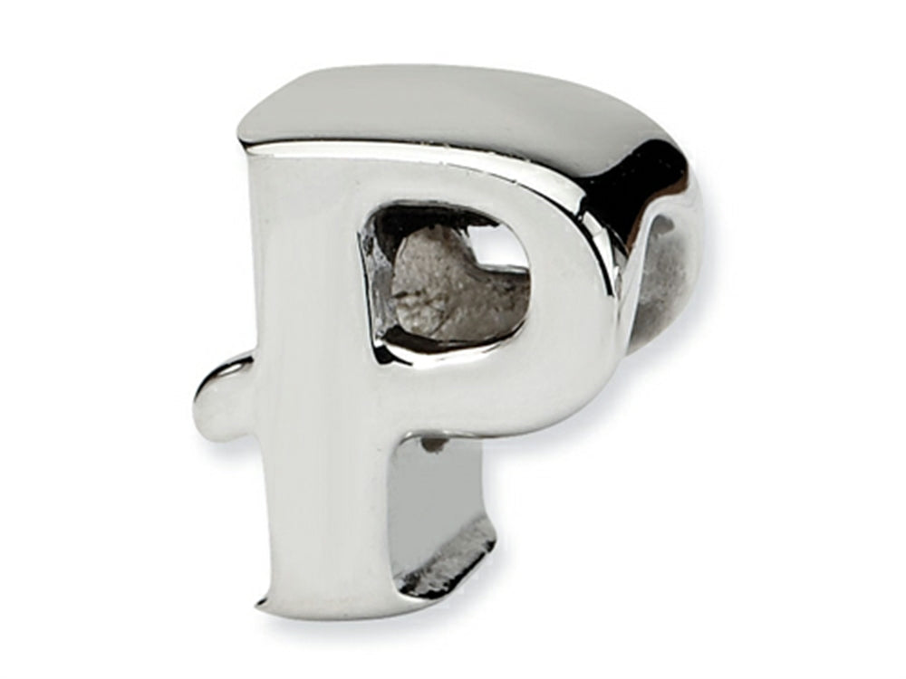 Reflections Sterling Silver Letter P Bead / Charm
