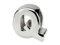 Reflections Sterling Silver Letter Q Bead / Charm