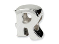 Reflections Sterling Silver Letter R Bead / Charm