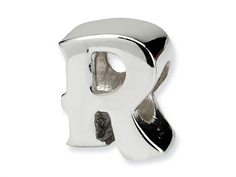 Reflections Sterling Silver Letter R Bead / Charm