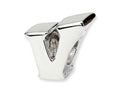 Reflections Sterling Silver Letter V Bead / Charm
