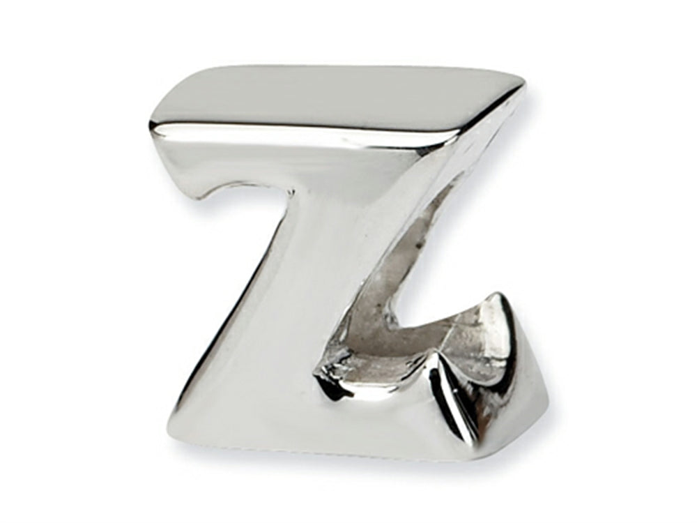 Reflections Sterling Silver Letter Z Bead / Charm
