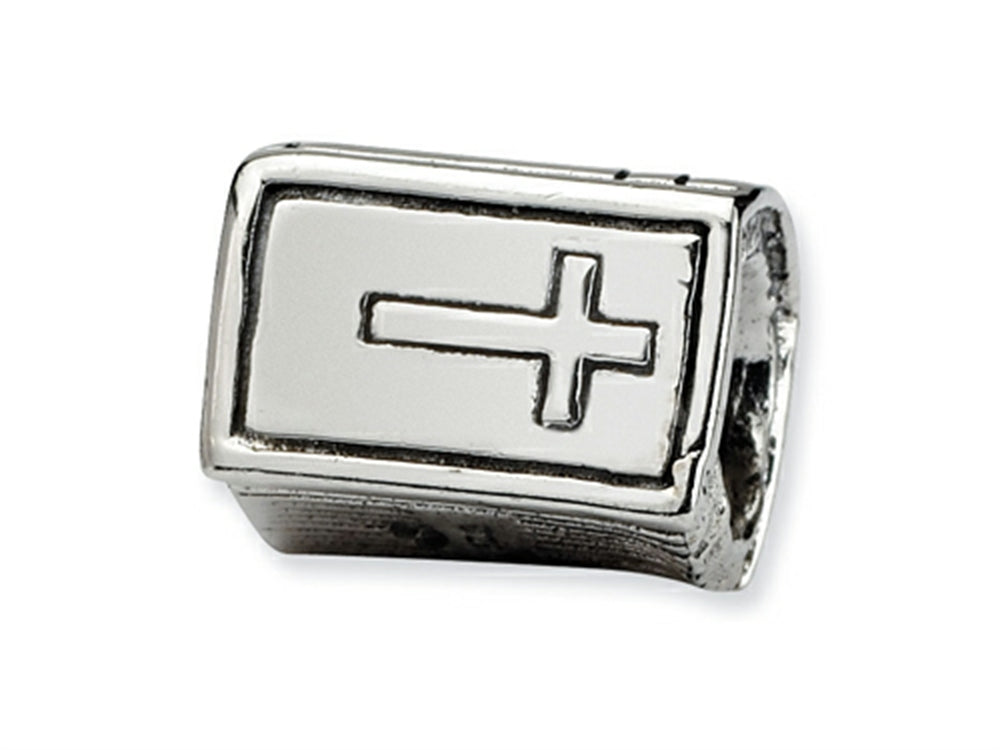 Reflections Sterling Silver Bible Bead / Charm