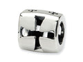 Reflections Sterling Silver Maltese Cross Bead / Charm