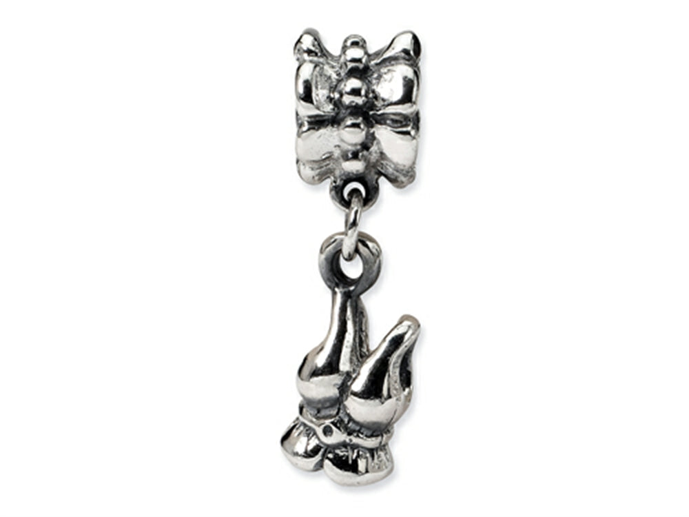 Reflections Sterling Silver Camisole Dangle Bead / Charm