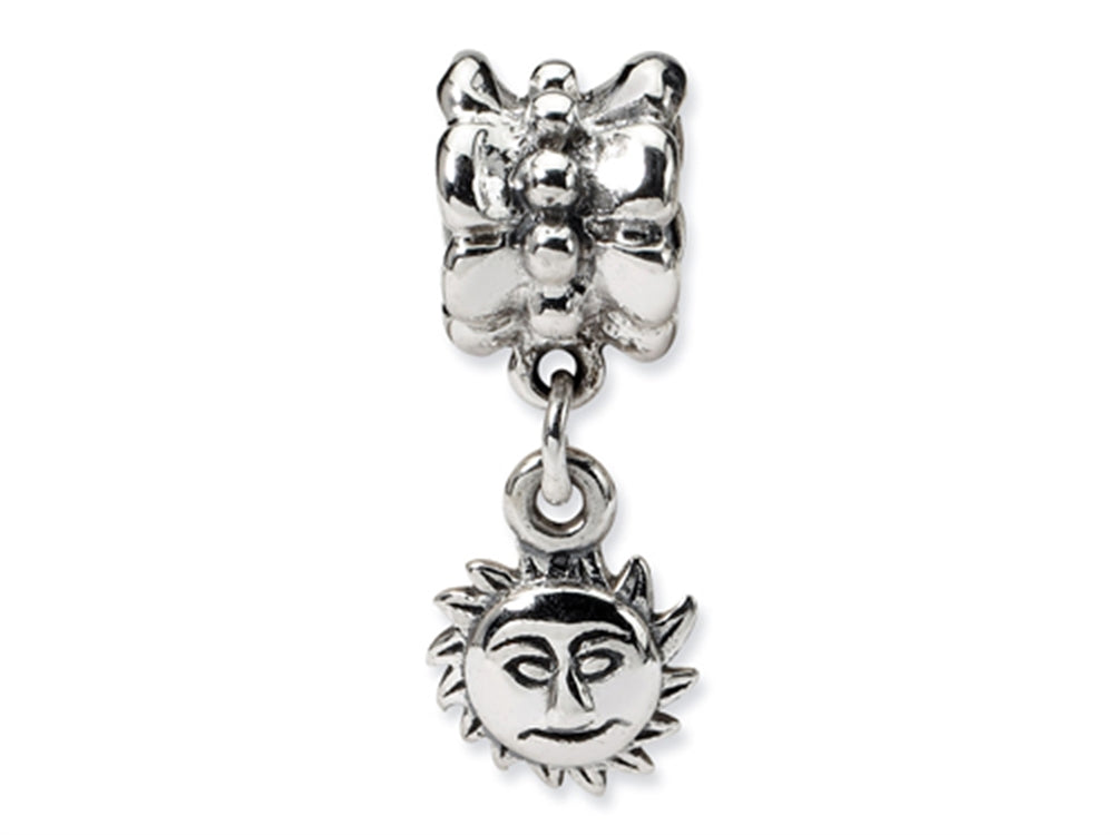 Reflections Sterling Silver Sun Dangle Bead / Charm