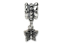 Reflections Sterling Silver Butterfly Dangle Bead / Charm