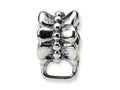 Reflections Sterling Silver w/Loop for Click-on / Lobster Clasp Carrier Charm