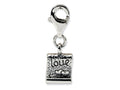 Reflections Sterling Silver Love Note Click-on / Lobster Clasp for Bead / Charm Bracelets