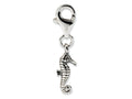 Reflections Sterling Silver Seahorse Click-on / Lobster Clasp for Bead / Charm Bracelets