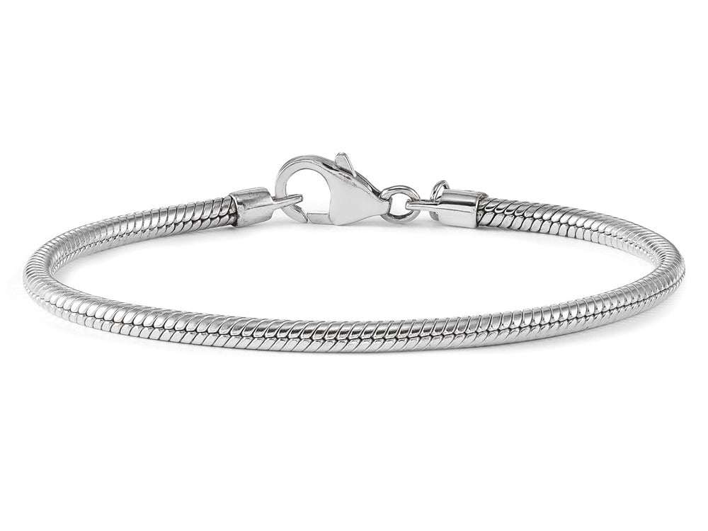 Reflections Sterling Silver Lobster Clasp Bead Bracelet 7.00 inches