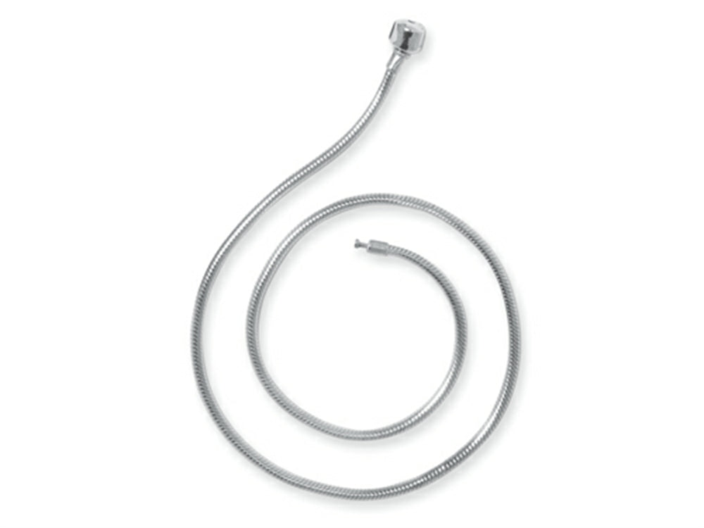 Reflections Sterling Silver SimStars Clasp Bead Necklace 19.00 inches