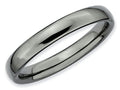 Stackable Expressions Sterling Silver Black-plated Polished Stackable Ring