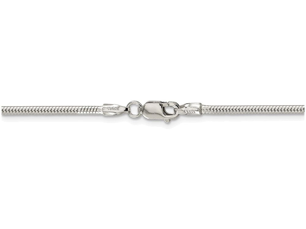 FJC Finejewelers 16 Inch Sterling Silver 1.75mm Round Snake Chain Necklace