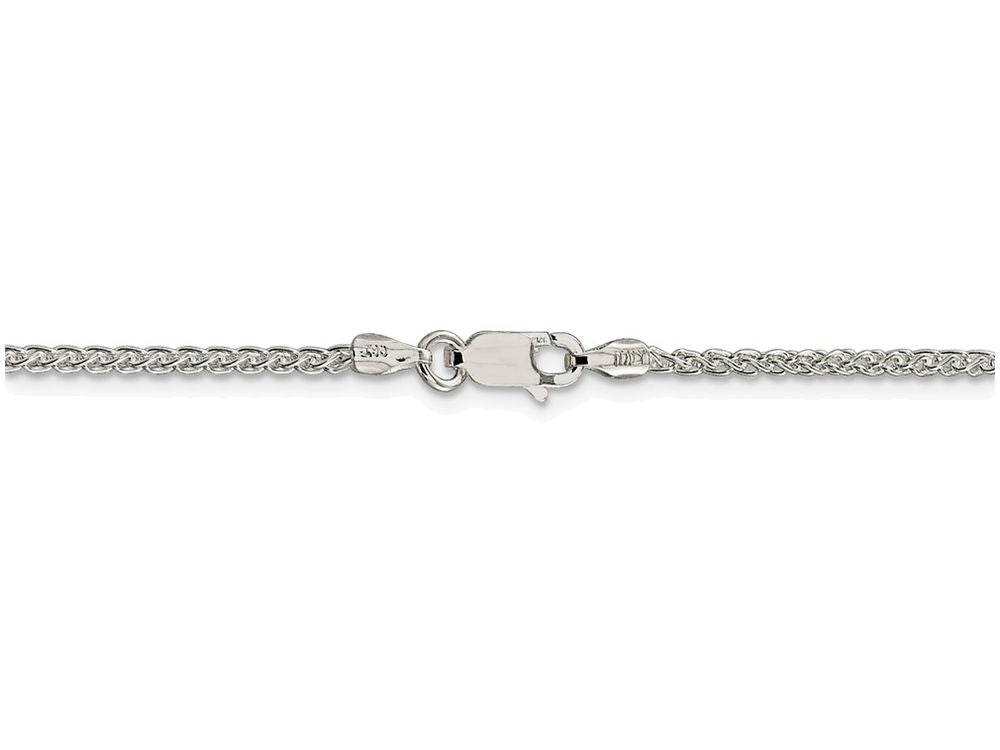 FJC Finejewelers 16 Inch Sterling Silver Spiga Chain Necklace