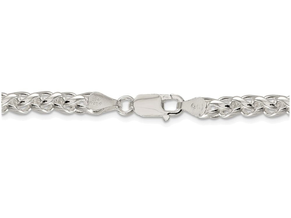 FJC Finejewelers 18 Inch Sterling Silver Spiga Chain Necklace