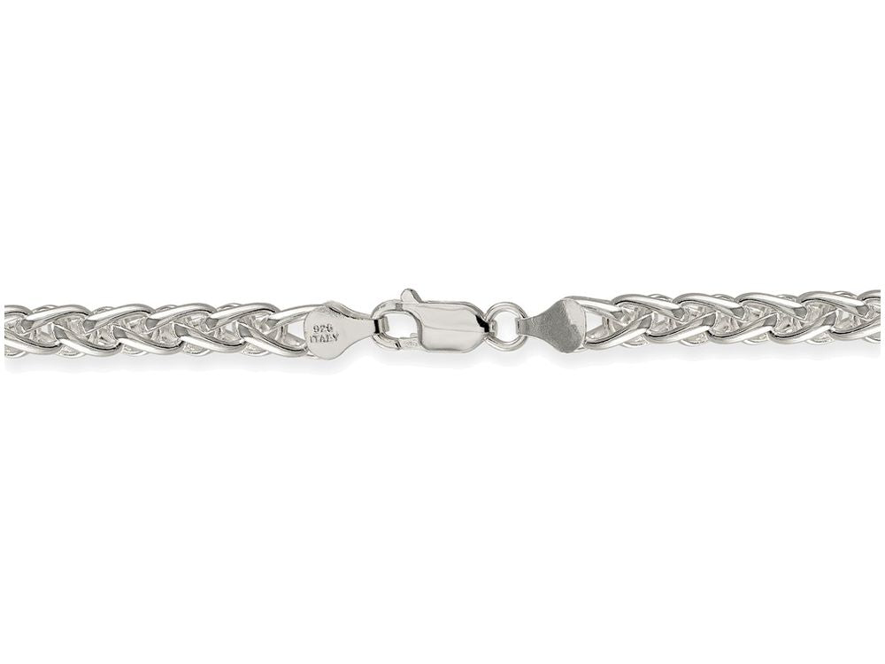 FJC Finejewelers 18 Inch Sterling Silver Spiga Chain Necklace