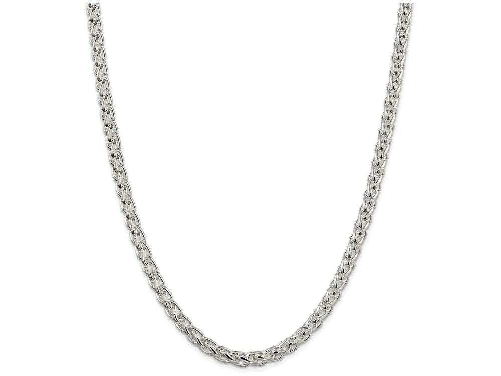 FJC Finejewelers 18 Inch Sterling Silver Spiga Chain Necklace