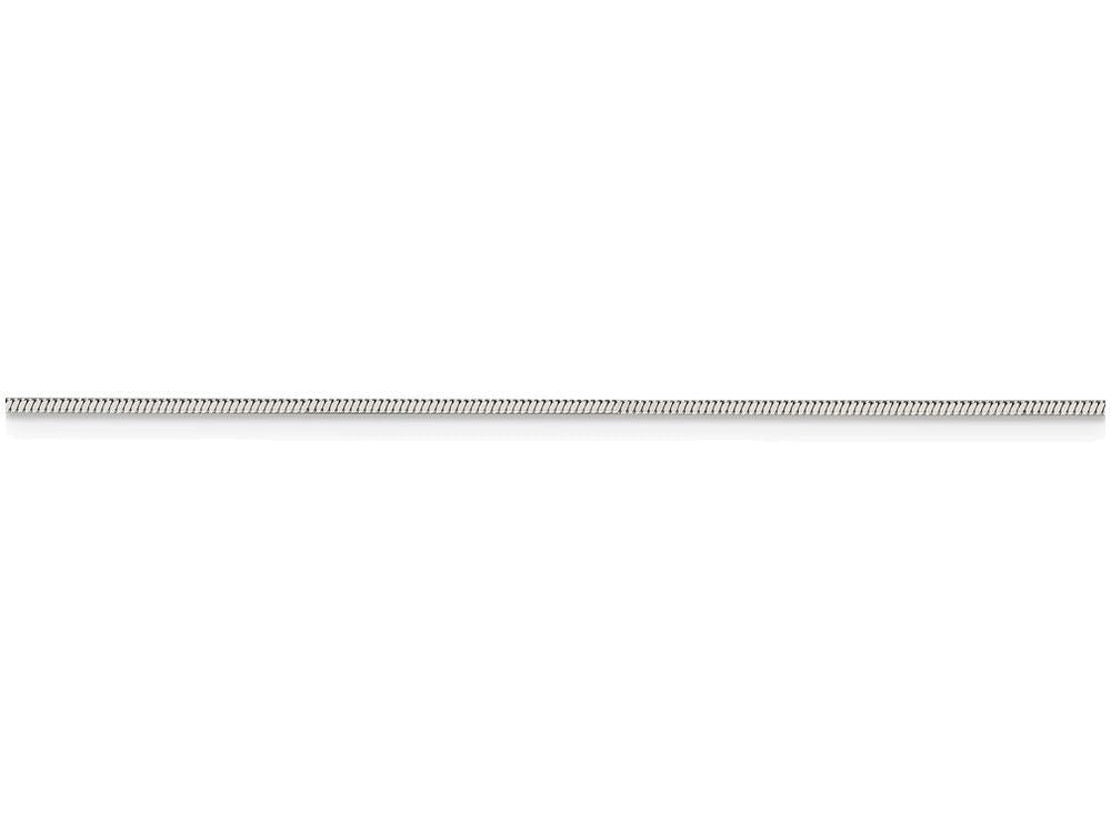 FJC Finejewelers 16 Inch Sterling Silver .8mm Square Snake Chain Necklace
