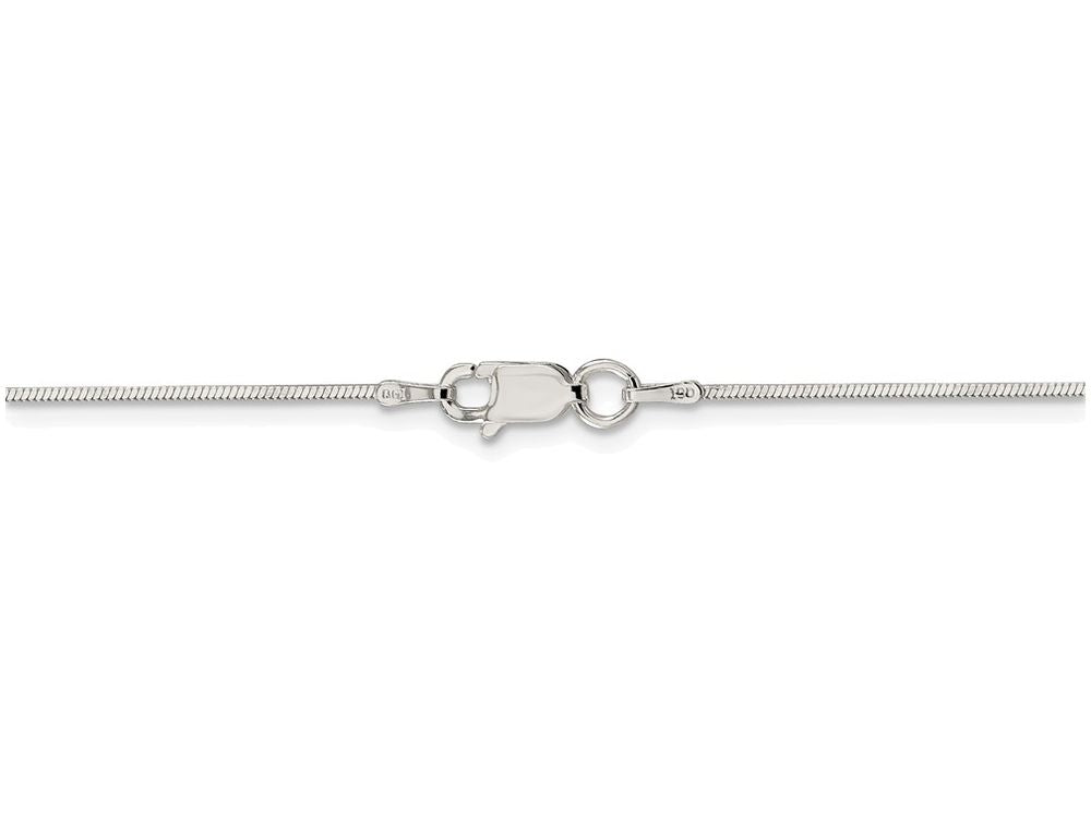 FJC Finejewelers 16 Inch Sterling Silver .8mm Square Snake Chain Necklace