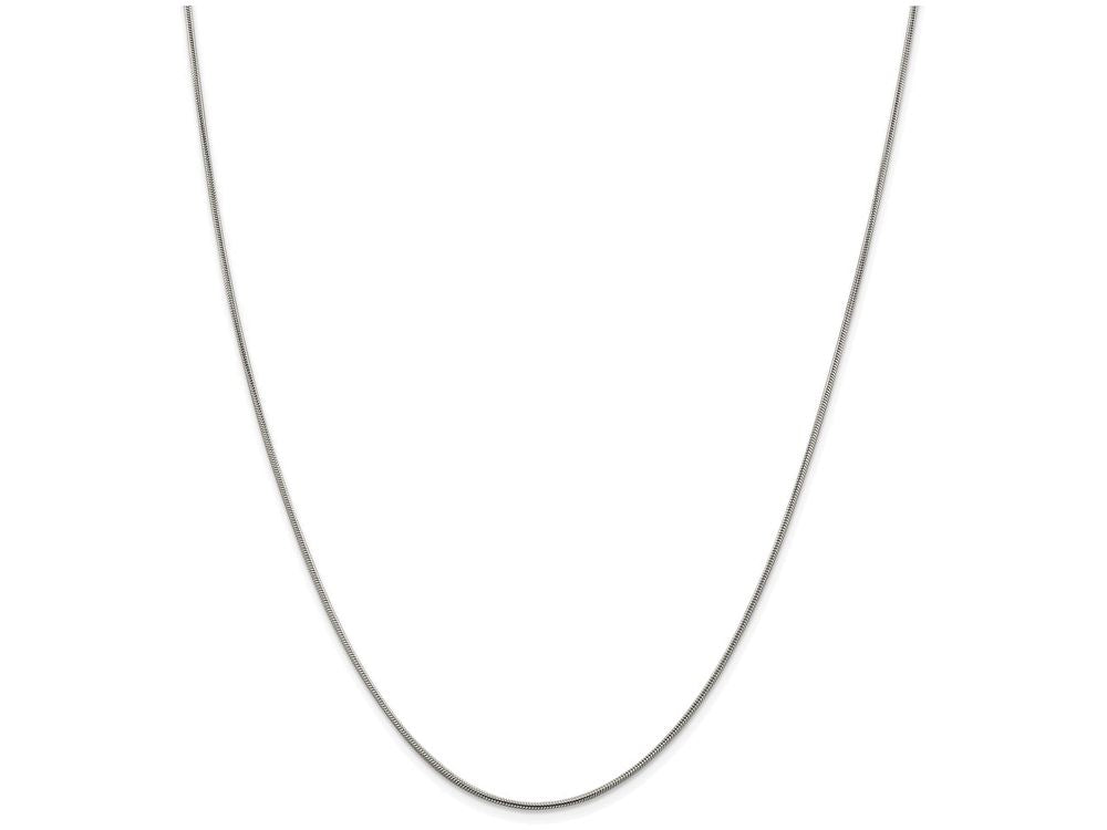 FJC Finejewelers 16 Inch Sterling Silver .8mm Square Snake Chain Necklace