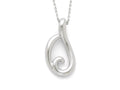 Sentimental Expressions(tm) Sterling Silver Friendship 18 Inch Necklace