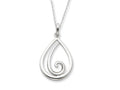 Sentimental Expressions(tm) Sterling Silver Remember Me Always 18 Inch Necklace