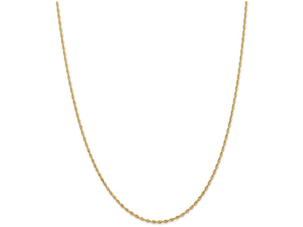 FJC Finejewelers 16 Inch 14k Yellow Gold 1.84mm bright-cut Quadruple Rope Chain Necklace