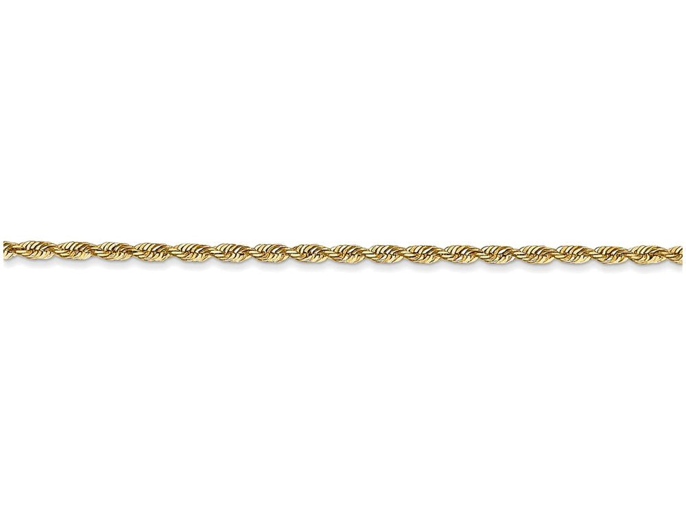 FJC Finejewelers 18 Inch 14k Yellow Gold 1.84mm bright-cut Quadruple Rope Chain Necklace