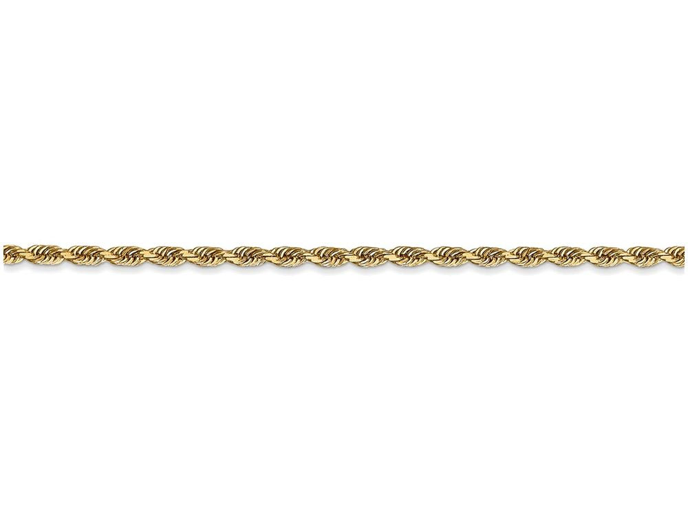 FJC Finejewelers 20 Inch 14k Yellow Gold 2.25mm bright-cut Quadruple Rope Chain Necklace